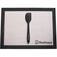 Alfombrilla y espátula de cocina Backhaus antiadherentes- de silicona y platino de calidad profesional- la mejor…